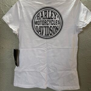 Harley-Davidson White T-Shirt